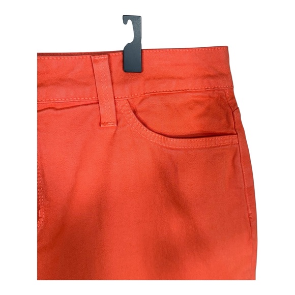 NYDJ Not Your Daughter’s Jeans Pencil Skirt Papaya Color Size 14 Made In USA - Picture 4 of 12